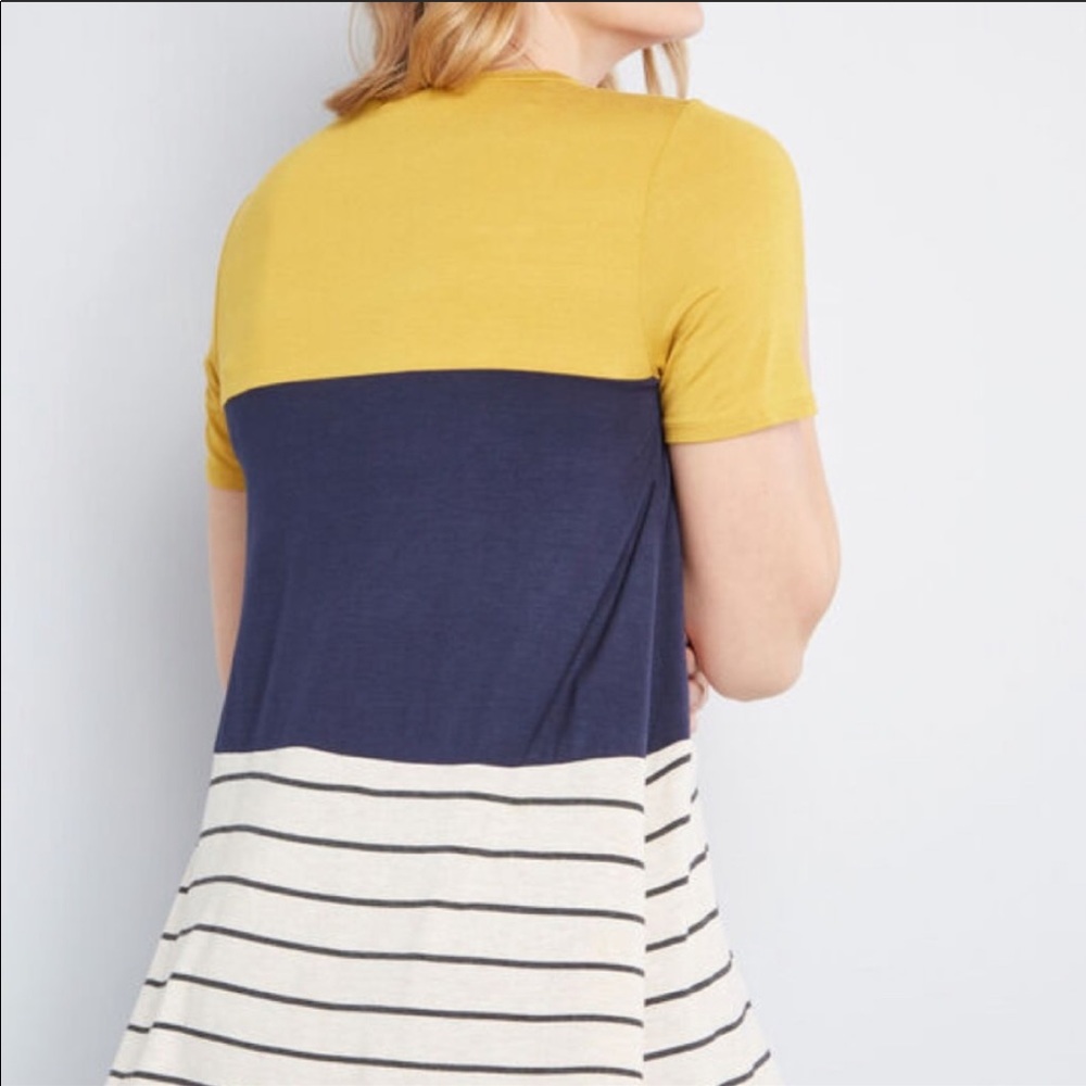 ModCloth Colorblock Knit Top - Size Small - Picture 8 of 9
